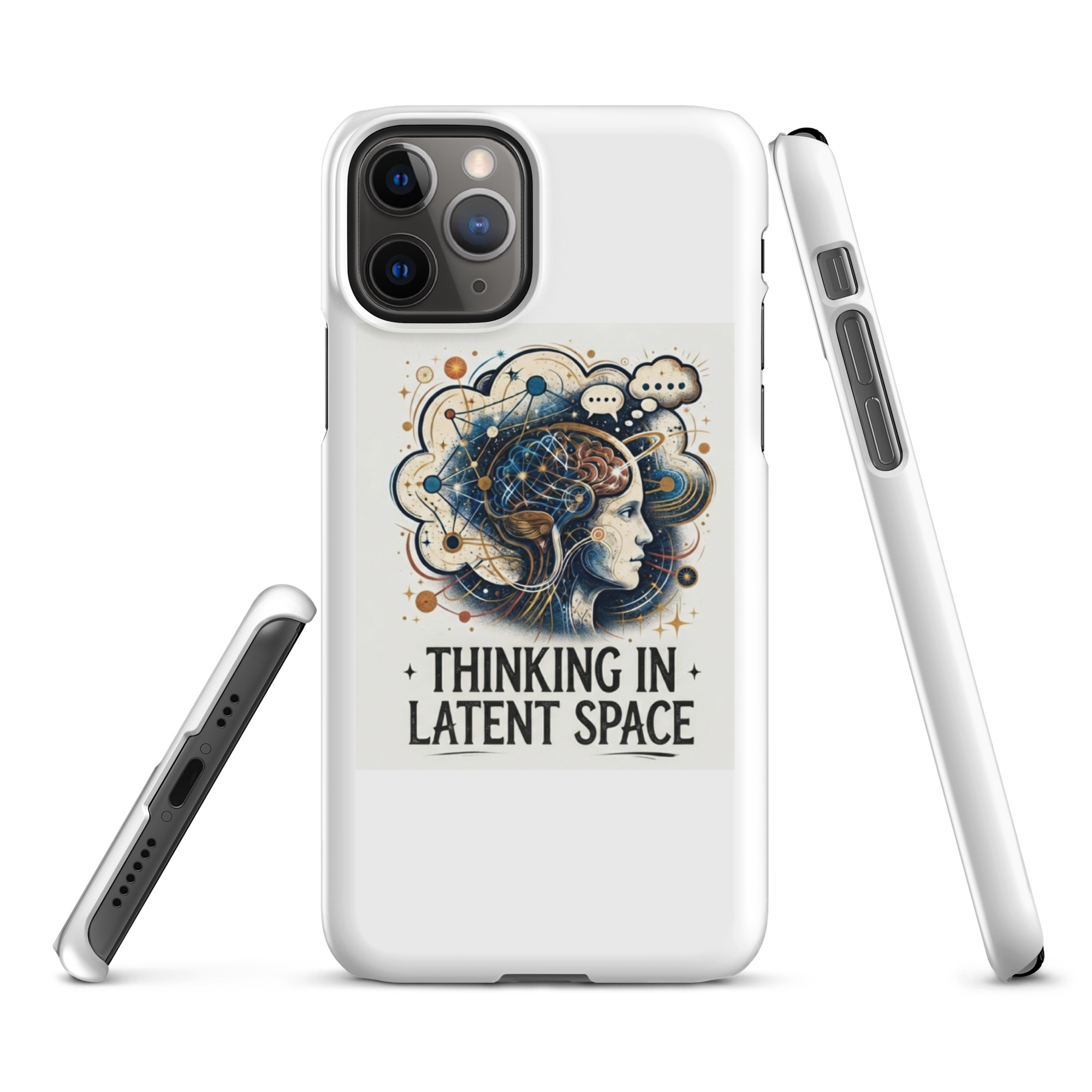 Snap case for iPhone®: "Thinking In Latent Space" - Image 2