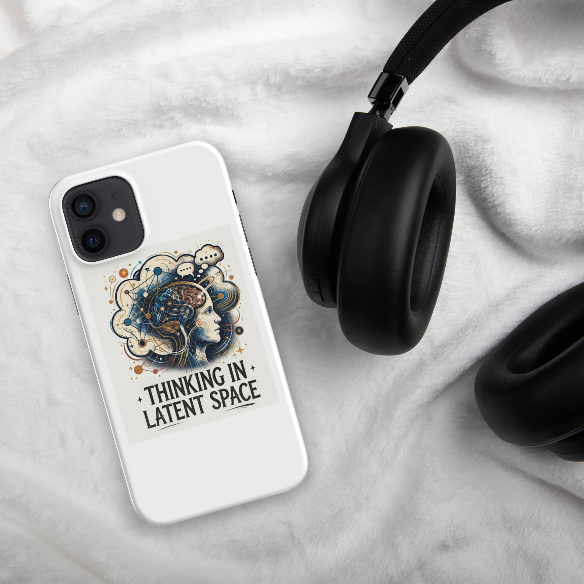 Snap case for iPhone®: "Thinking In Latent Space" - Image 4